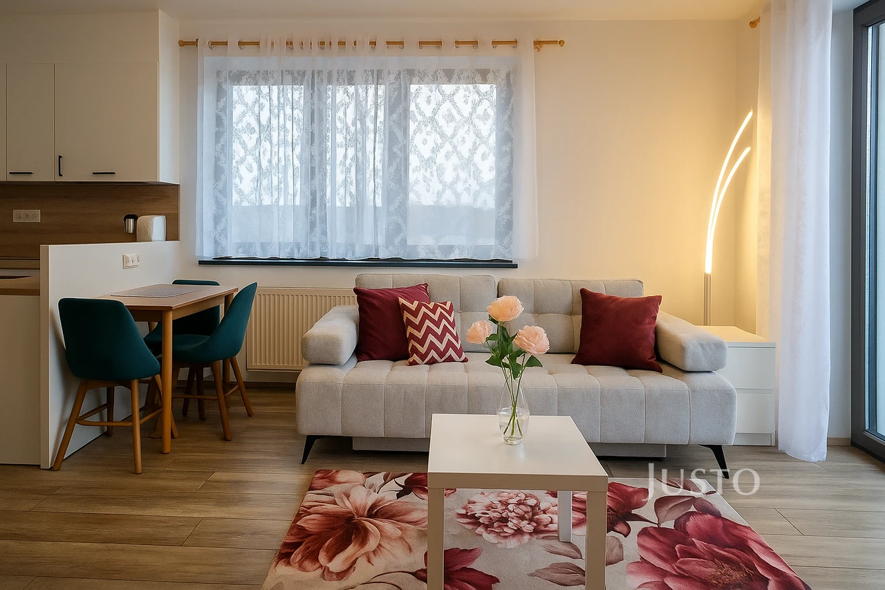 Pronájem 1+kk 32 m² + balkón + parkování