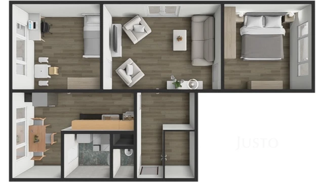 Prodej 3+1 63 m², Milevsko - B. Němcové
