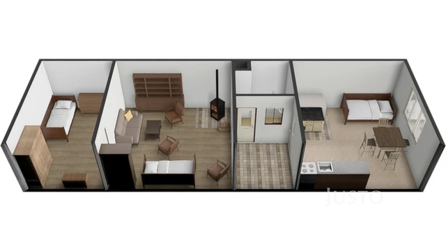 Prodej rodinného domu 64 m² s pozemkem 4501 m²