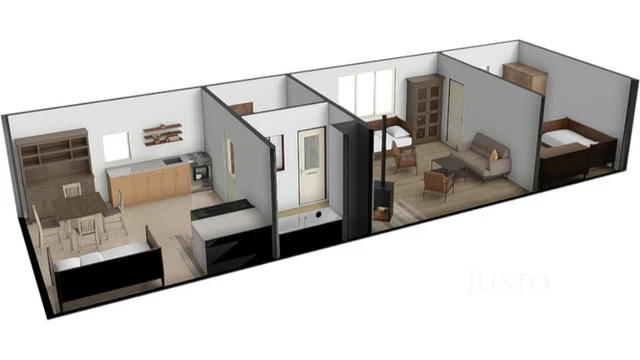 Prodej rodinného domu 64 m² s pozemkem 4501 m²