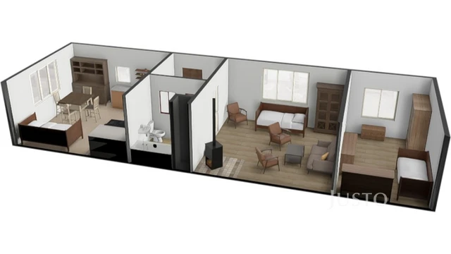 Prodej rodinného domu 64 m² s pozemkem 4501 m²