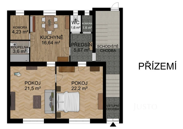 Prodej rodinného domu 160 m² s pozemkem 815 m²