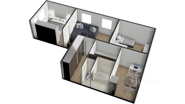 Prodej 3+1, 64 m², Písek - Na Stínadlech