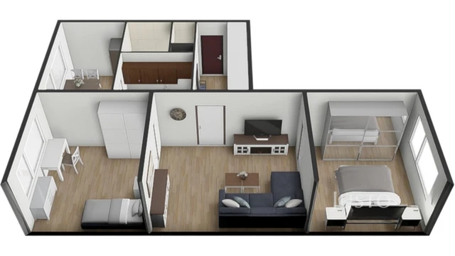 Prodej 3+1, 64 m², Písek - Na Stínadlech