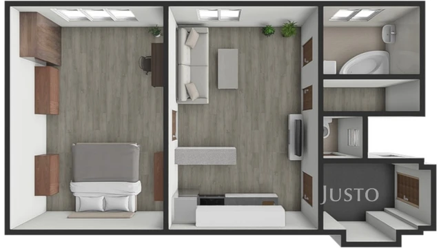 Prodej 2+kk, 59 m², Písek - Kollárova