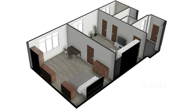 Prodej 2+kk, 59 m², Písek - Kollárova