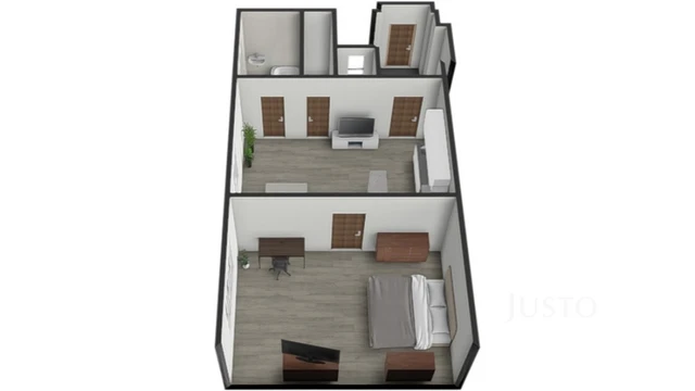 Prodej 2+kk, 59 m², Písek - Kollárova