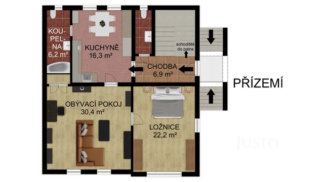 Prodej rodinného domu 257 m² s pozemkem 1742 m² + balkón 5 m²