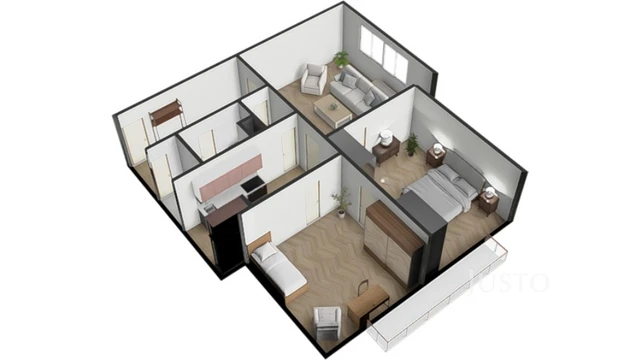 Prodej 3+1, 80 m² + balkón 5 m² + parkování