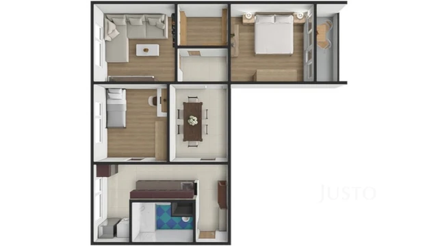 Prodej 3+1, 74 m² + balkón + jídelna, Strakonice - Sídliště 1. máje