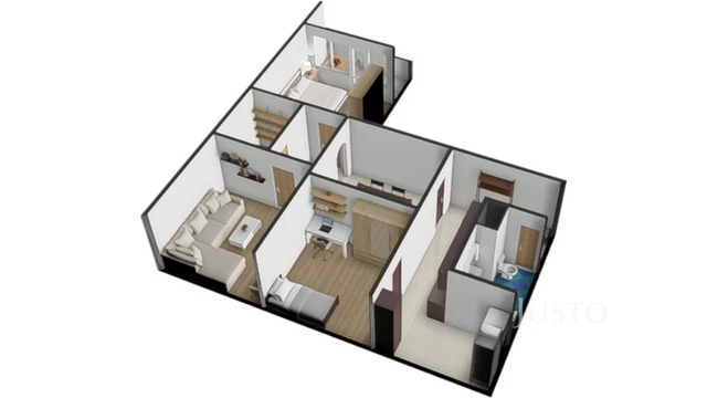 Prodej 3+1, 74 m² + balkón + jídelna, Strakonice - Sídliště 1. máje