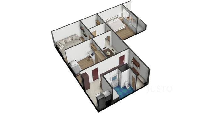Prodej 3+1, 74 m² + balkón + jídelna, Strakonice - Sídliště 1. máje
