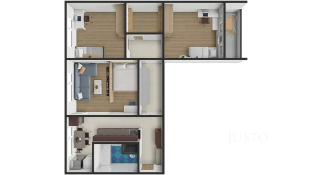 Prodej 3+1, 74 m² + balkón + jídelna, Strakonice - Sídliště 1. máje