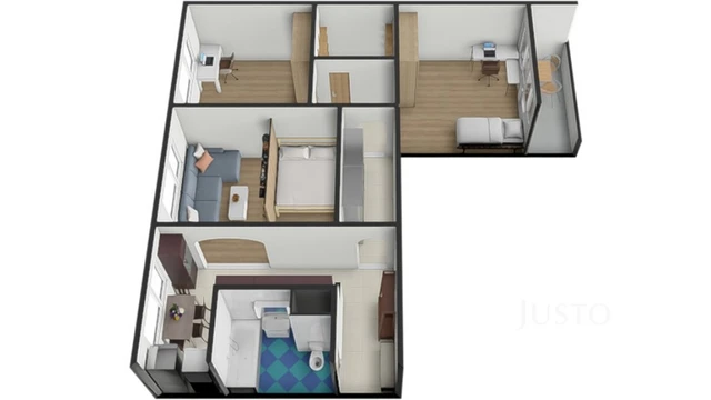 Prodej 3+1, 74 m² + balkón + jídelna, Strakonice - Sídliště 1. máje