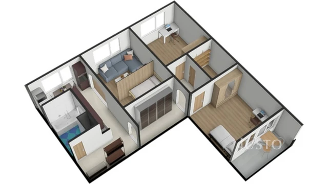 Prodej 3+1, 74 m² + balkón + jídelna, Strakonice - Sídliště 1. máje