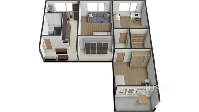 Prodej 3+1, 74 m² + balkón + jídelna, Strakonice - Sídliště 1. máje