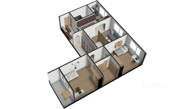 Prodej 3+1, 74 m² + balkón + jídelna, Strakonice - Sídliště 1. máje