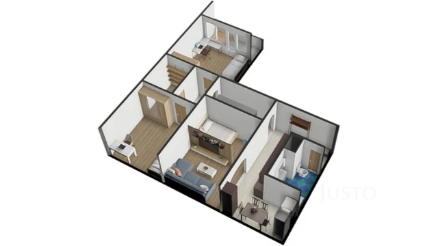 Prodej 3+1, 74 m² + balkón + jídelna, Strakonice - Sídliště 1. máje