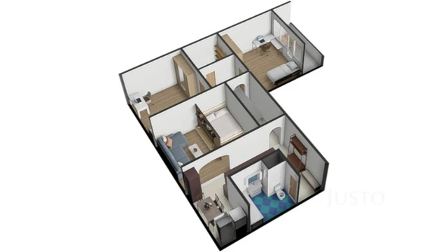 Prodej 3+1, 74 m² + balkón + jídelna, Strakonice - Sídliště 1. máje
