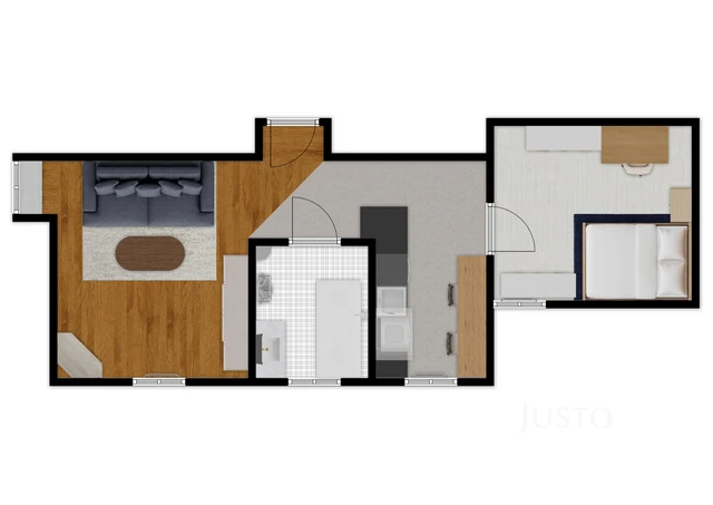 Prodej 2+kk, 51 m², Stará Vráž u Písku