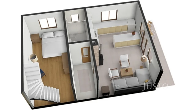 Prodej rodinného domu 100 m² s pozemkem 426 m² + terasa