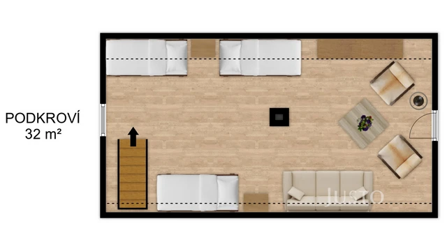 Prodej rodinného domu 100 m² s pozemkem 426 m² + terasa