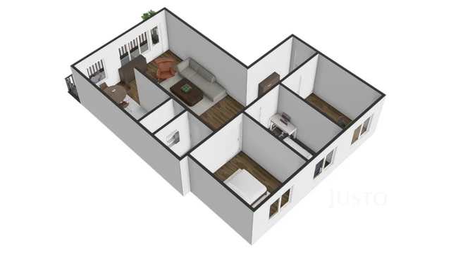 Prodej 4+kk 77 m² + lodžie 7 m²