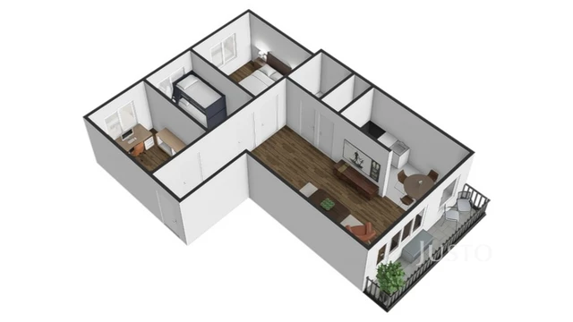 Prodej 4+kk 77 m² + lodžie 7 m²