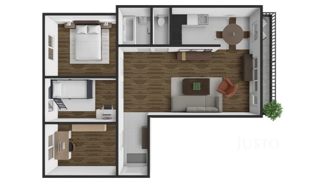 Prodej 4+kk 77 m² + lodžie 7 m²