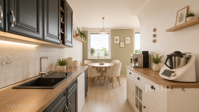 Prodej 4+kk 77 m² + lodžie 7 m²
