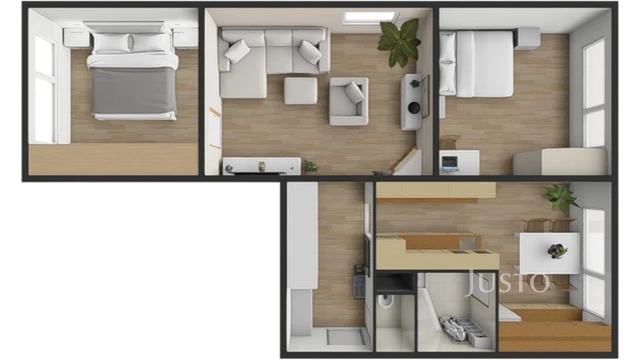 Prodej 3+1 61 m²