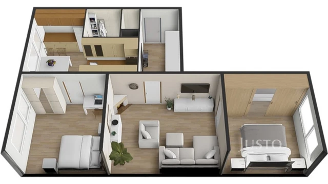 Prodej 3+1 61 m²