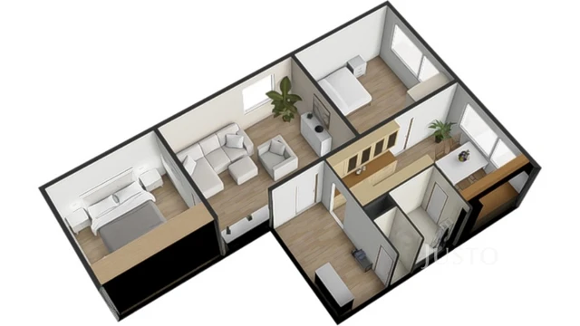 Prodej 3+1 61 m²