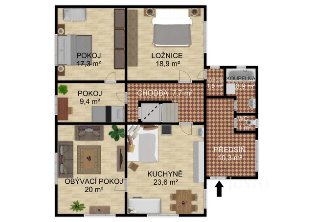 Prodej rodinného domu 514 m² s pozemkem 5 451 m²