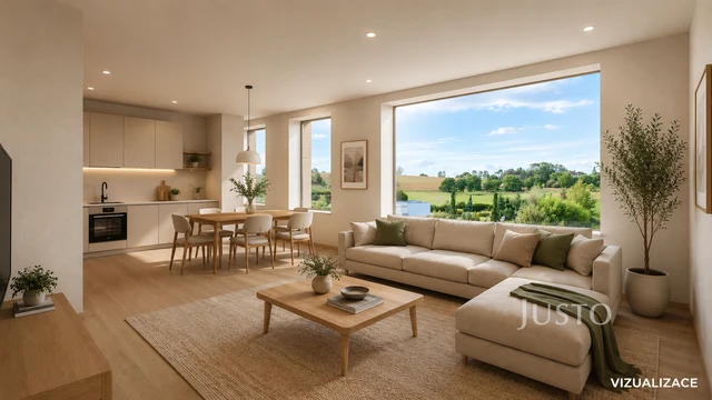 Prodej 3+kk 65 m² + zahrada 376 m² + parkování