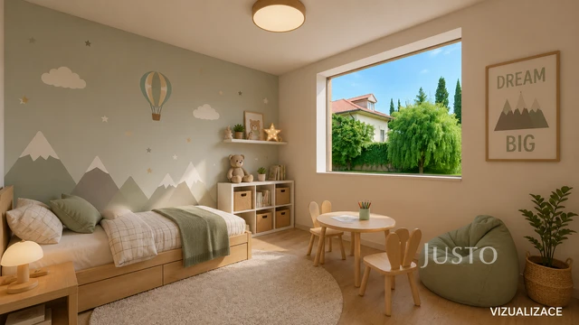 Prodej 3+kk 65 m² + zahrada 376 m² + parkování