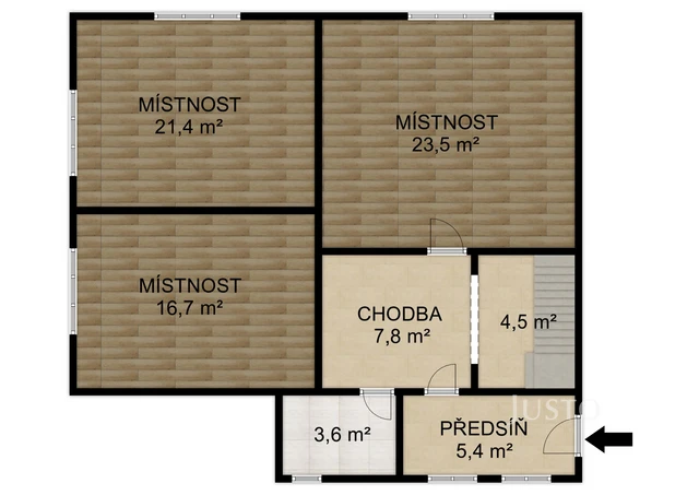 Prodej rodinného domu 215 m² s pozemkem 2 076 m²