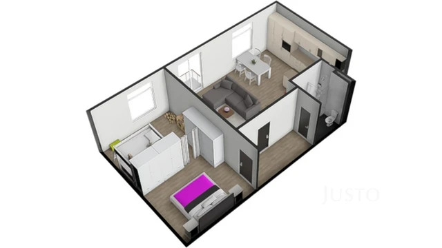 Prodej 2+kk 72 m² + balkón 3 m² + parkování