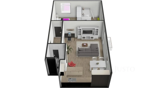 Prodej 2+kk 72 m² + balkón 3 m² + parkování