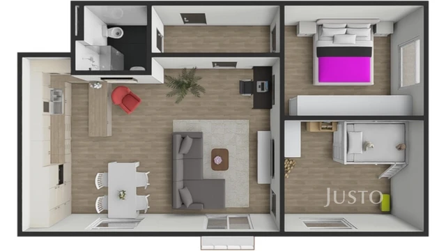 Prodej 2+kk 72 m² + balkón 3 m² + parkování