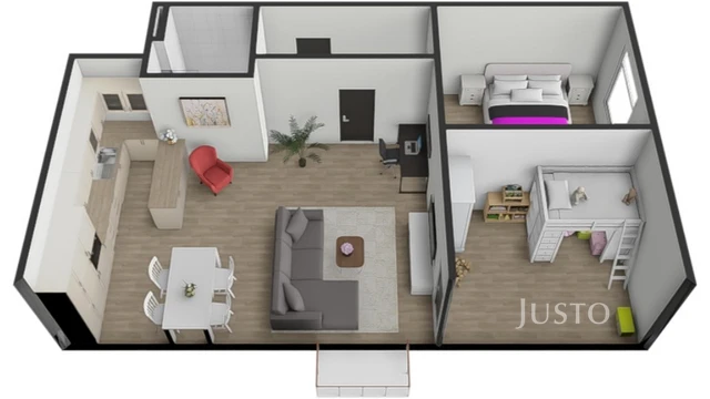 Prodej 2+kk 72 m² + balkón 3 m² + parkování