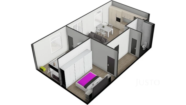 Prodej 2+kk 72 m² + balkón 3 m² + parkování