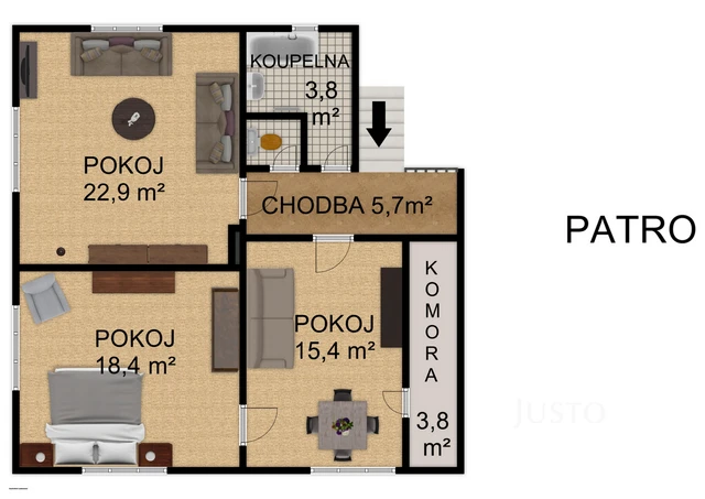 Prodej rodinného domu 243 m² s pozemkem 1633 m²