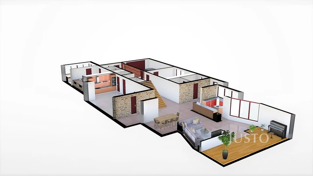 Prodej rodinného domu 346 m² s pozemkem 5 636 m²