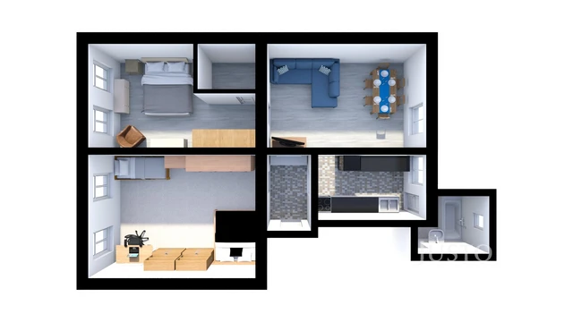 Prodej 3+kk 83 m² + parkování