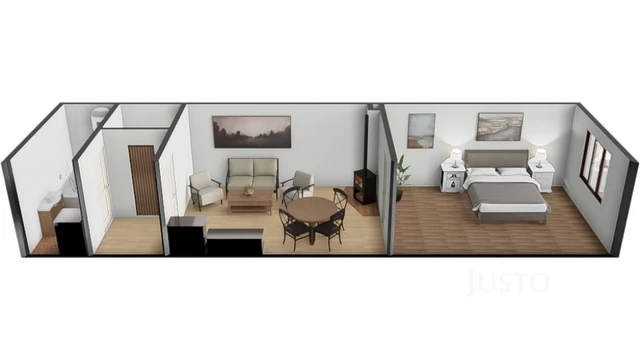 Prodej rodinného domu 61 m² s pozemkem 512 m²