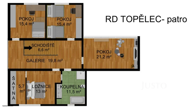 Prodej rodinného domu 346 m² s pozemkem 5 636 m²