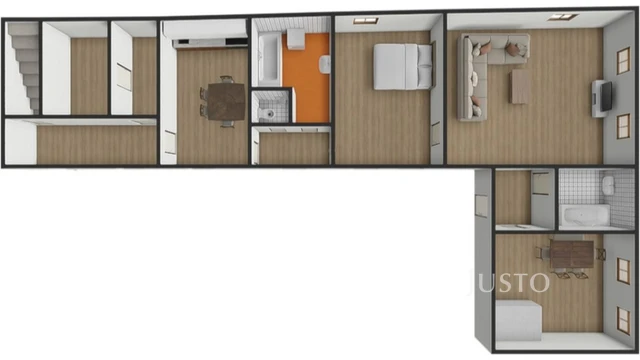 Prodej rodinného domu 120 m² s pozemkem 3564 m²