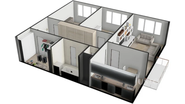 Prodej 3+1 90 m² + balkón 3 m² + parkování