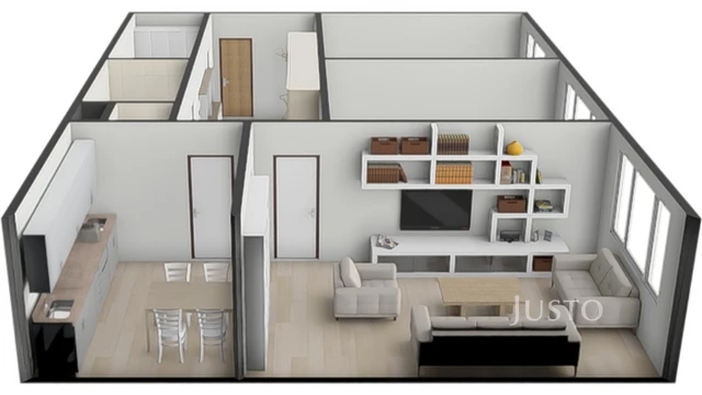 Prodej 3+1 90 m² + balkón 3 m² + parkování